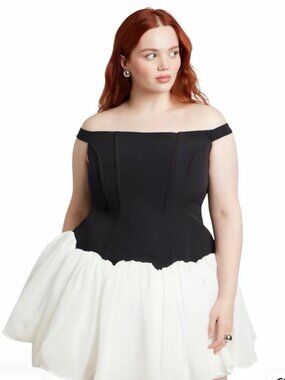 ADORABLE PLUS Size Homecoming Tutu Mini Dress